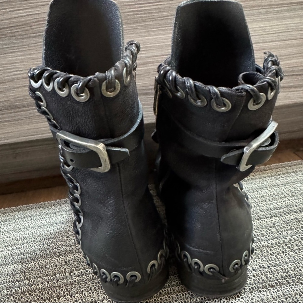 EUC 37 AS98 SHERMAN 6.5-7 US CLASSIC BOOT. - Picture 4 of 5